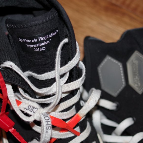 OFF-WHITE  black keds Men\'s sneakers 2013 Size 43/ 10 main image 8